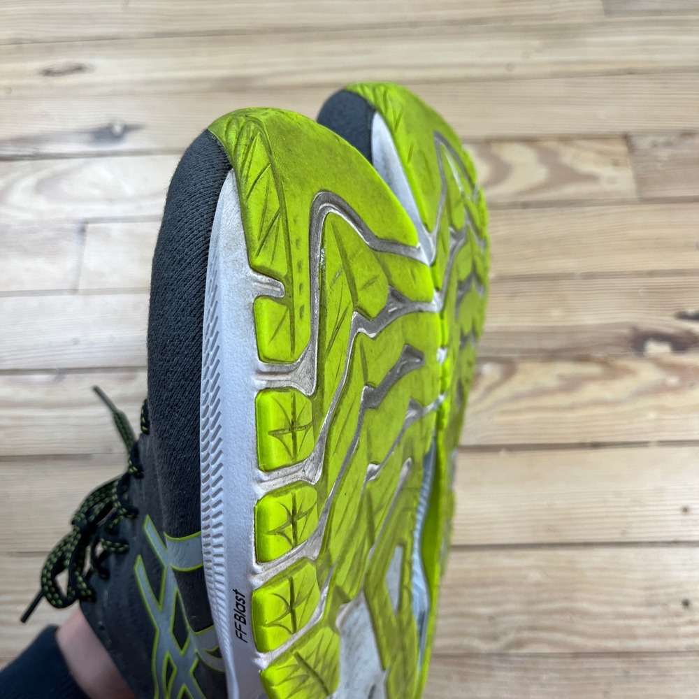 ASICS GT-2000 11 Mens Running Shoes Grey Lime Green Size 9 athletic comfort - Picture 8 of 9